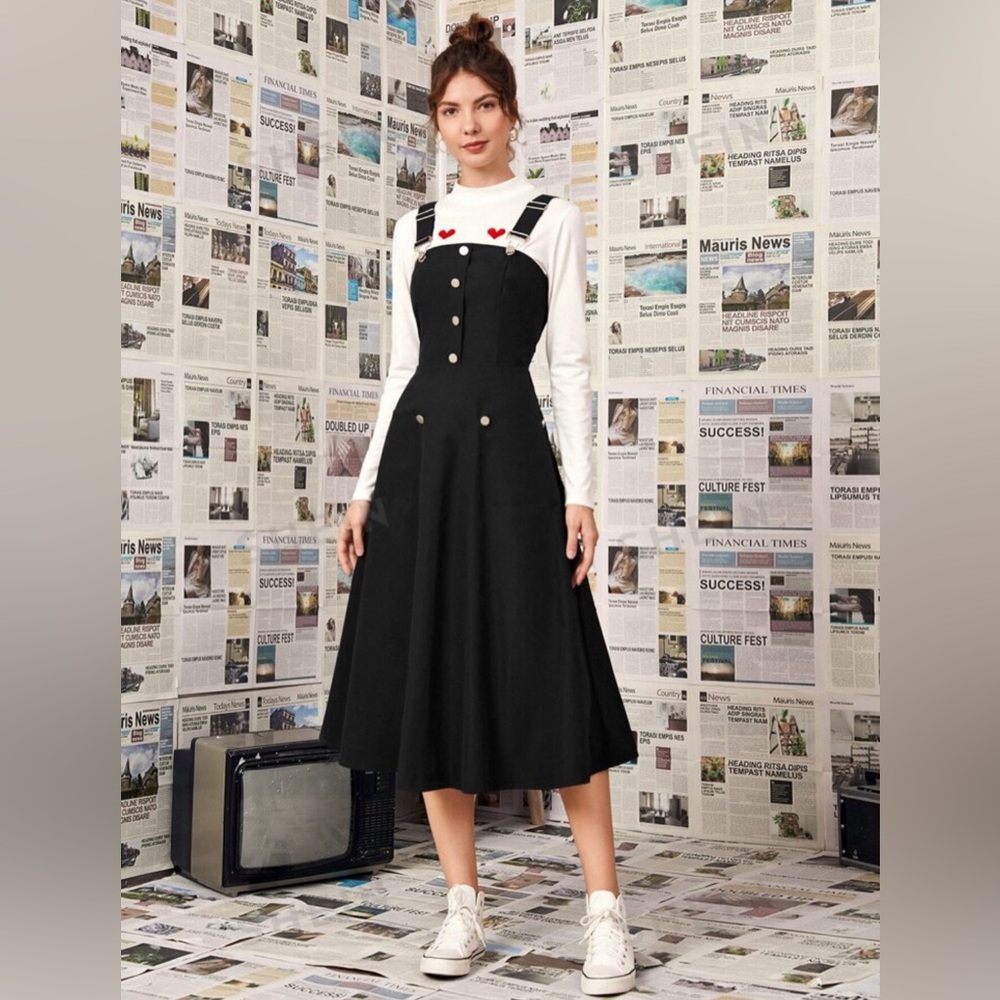 Black Jumper Dress